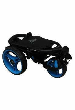 Axglo TriLite 3 Wheel Golf Trolley | Black/Blue 8 Axglo TriLite 3 Wheel Golf Trolley | Black/Blue -Balls Powa Shop Axglo TriLite Wheel Golf Trolley Black Blue 9