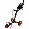 Axglo TriLite 3 Wheel Golf Trolley | Black/Red 2 Axglo TriLite 3 Wheel Golf Trolley | Black/Red -Balls Powa Shop Axglo TriLite Wheel Golf Trolley Black Red 102