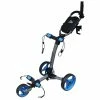 Axglo TriLite 3 Wheel Golf Trolley | Grey/Blue -Balls Powa Shop Axglo TriLite Wheel Golf Trolley Grey Blue 5