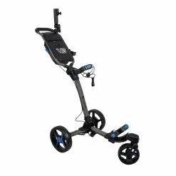 Axglo Tri-360 V2 Golf Trolley | Black/Blue