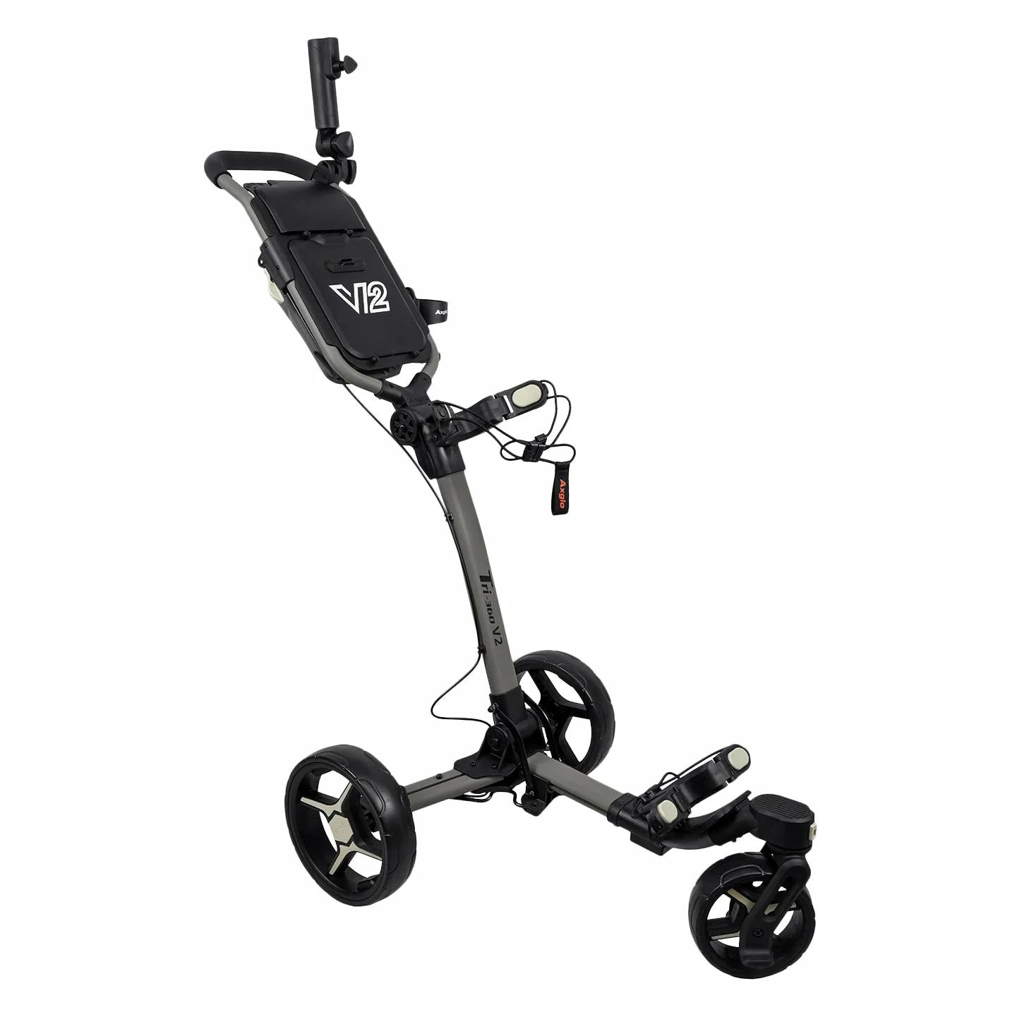 Axglo Tri-360 V2 Golf Trolley | Black/Grey 3 Axglo Tri-360 V2 Golf Trolley | Black/Grey