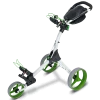 Big Max IQ+ Push Golf Trolley | White/Lime -Balls Powa Shop Big Max IQ Push Golf Trolley White Lime 0