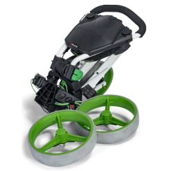 Big Max IQ+ Push Golf Trolley | White/Lime -Balls Powa Shop Big Max IQ Push Golf Trolley White Lime 8