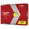 Callaway Chrome Soft Triple Track Golf Balls | Yellow -Balls Powa Shop Callaway 2022 Chrome Soft Triple Track Golf Balls Yellow 1