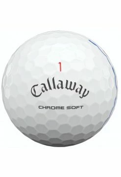 Callaway Chrome Soft Triple Track Golf Balls | White -Balls Powa Shop Callaway Chrome Soft Triple Track Golf Balls White 18