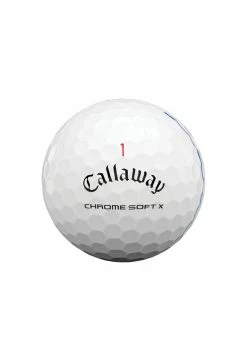 Callaway Chrome X Soft Triple Track Golf Balls | White 8 Callaway Chrome X Soft Triple Track Golf Balls | White -Balls Powa Shop Callaway Chrome Soft Triple Track Golf Balls White 96