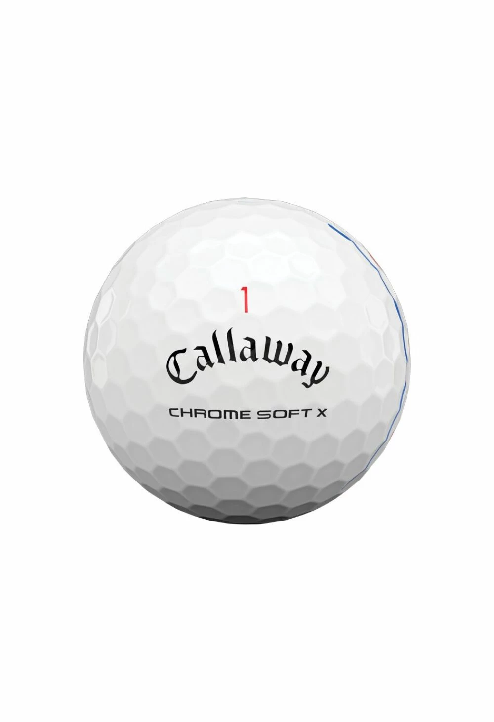 Callaway Chrome X Soft Triple Track Golf Balls | White 5 Callaway Chrome X Soft Triple Track Golf Balls | White - Image 3