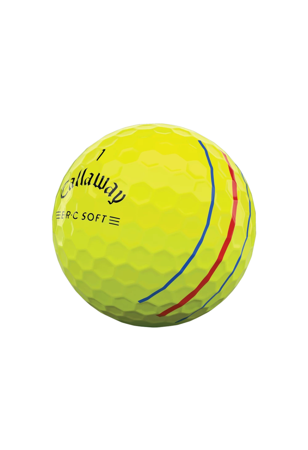 Callaway ERC Soft Triple Track Golf Balls | Yellow 6 Callaway ERC Soft Triple Track Golf Balls | Yellow - Image 4