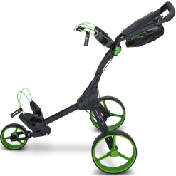 Big Max IQ+ Push Golf Trolley | Black/Lime -Balls Powa Shop IQ 2020 blacklime 017