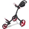 Big Max IQ+ Push Golf Trolley | Black/Red -Balls Powa Shop IQ 2020 blackred 001