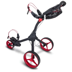 Big Max IQ+ Push Golf Trolley | Black/Red -Balls Powa Shop IQ 2020 blackred 003