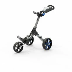 Powakaddy Micra Push Golf Trolley -Balls Powa Shop MICRABLUEOPENFRONT 1000 1000