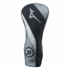 Mizuno Tour Golf Headcovers | Black/Grey -Balls Powa Shop Mizuno Tour Golf Headcovers Black Grey 115