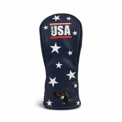 PRG Originals USA Navy Golf Headcovers -Balls Powa Shop PRG Originals USA Navy Golf Headcovers 99