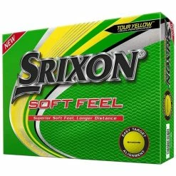 Srixon Soft Feel Golf Balls | Yellow