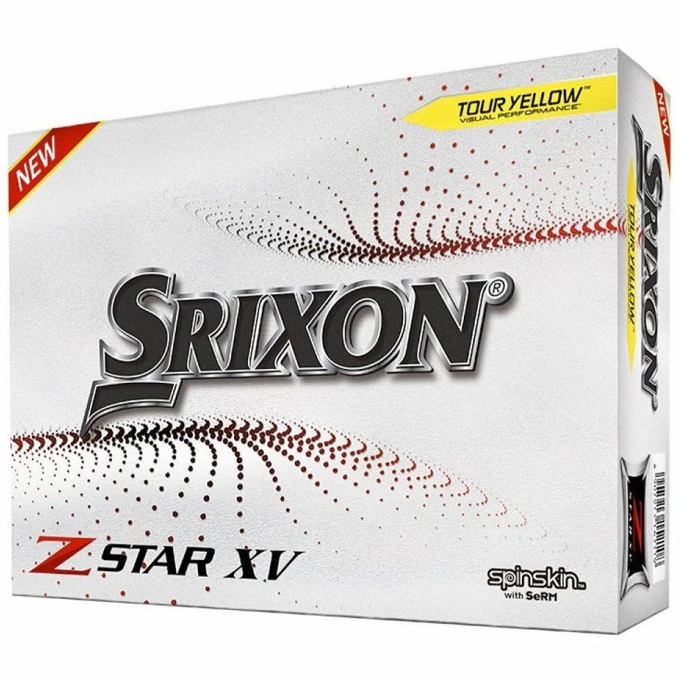 Srixon 2022 Z Star XV Golf Balls | Yellow 3 Srixon 2022 Z Star XV Golf Balls | Yellow