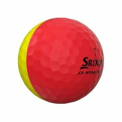 Srixon Q Star Tour Golf Balls Divide Yellow/Red -Balls Powa Shop Srixon Star Tour Golf Balls Divide Yellow Red 1