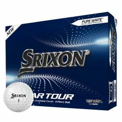 Srixon Q Star Tour Golf Balls | White 9 Srixon Q Star Tour Golf Balls | White -Balls Powa Shop Srixon Star Tour Golf Balls White 66