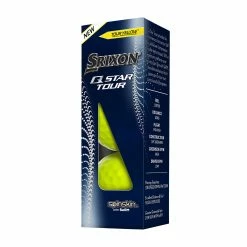 Srixon Q Star Tour Golf Balls | Yellow -Balls Powa Shop Srixon Star Tour Golf Balls Yellow 30
