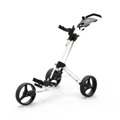 Powakaddy Twinline 5 Push Golf Trolley | Polar White