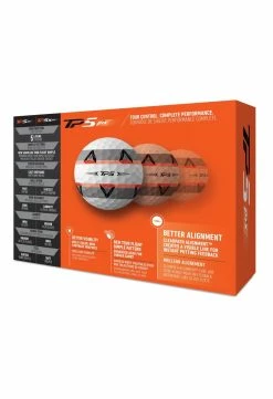 TaylorMade TP5 Pix Golf Balls | White -Balls Powa Shop TaylorMade TP5 Pix Golf Balls White 95