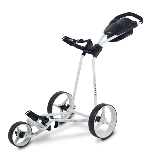 Big Max TI One Push Golf Trolley | White 3 Big Max TI One Push Golf Trolley | White
