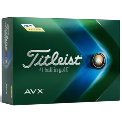 Titleist AVX Golf Balls | Yellow