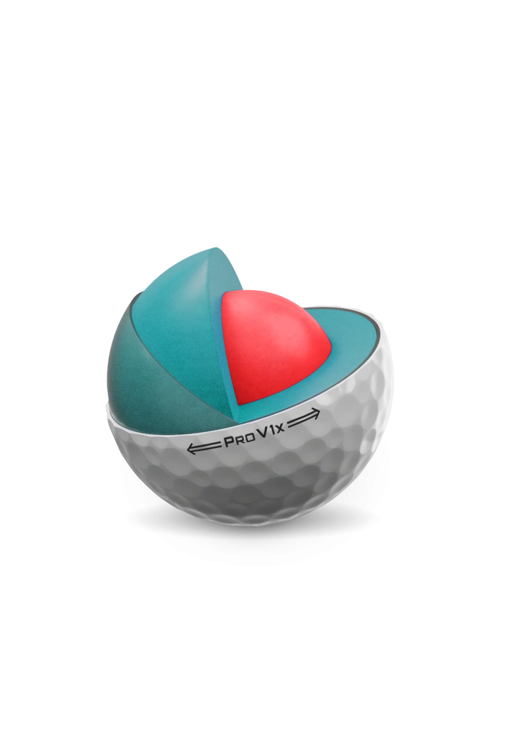 Titleist Pro V1X Golf Balls | White 6 Titleist Pro V1X Golf Balls | White - Image 4
