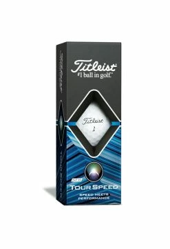 Titleist Tour Speed Golf Balls | White 9 Titleist Tour Speed Golf Balls | White -Balls Powa Shop Titleist Tour Speed Golf Balls White 7