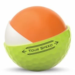 Titleist Tour Speed Golf Balls | Yellow 9 Titleist Tour Speed Golf Balls | Yellow -Balls Powa Shop Titleist Tour Speed Golf Balls Yellow 1