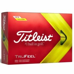 Titleist TruFeel Golf Balls | Yellow