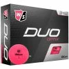 Wilson Staff Duo Optix Matte Golf Balls | Pink -Balls Powa Shop Wilson Staff Duo Optix Matte Golf Balls Pink 56