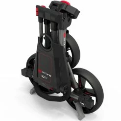 Powakaddy DLX-Lite Push Golf Trolley -Balls Powa Shop dlx lite red 4