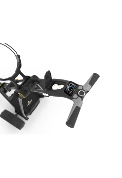 Powakaddy C2i Electric Golf Trolley | 18 Hole Lithium Battery -Balls Powa Shop powakaddy c2i electric golf trolley handle 1