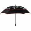 Titleist Tour Golf Umbrella TA20TDCU -Balls Powa Shop titleist 2020 tour double canopy golf umbrella black red 2